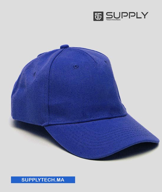 casquette bleu roi marine scratch