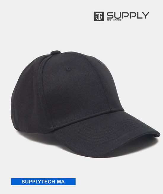 casquette noir boucle