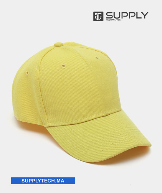 casquettesppp jaune scratch