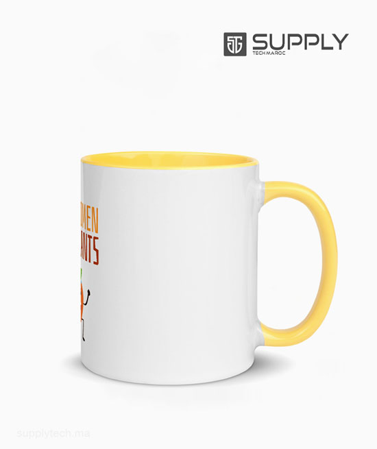 mug jaune color normal