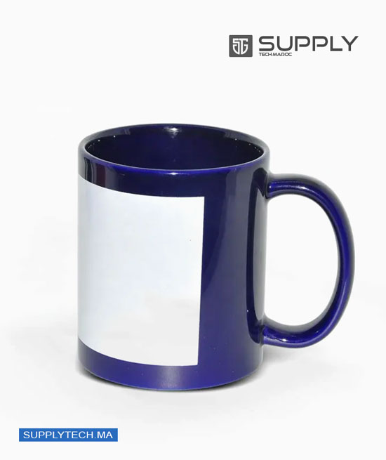 mugs bleu marine 2 patch
