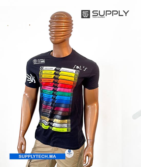 tshirs coton sols blanc