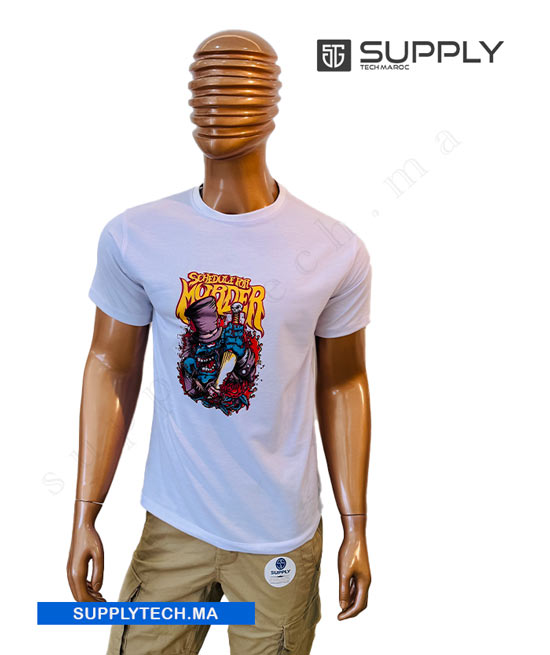tshirt 2blanc cotons esentiel