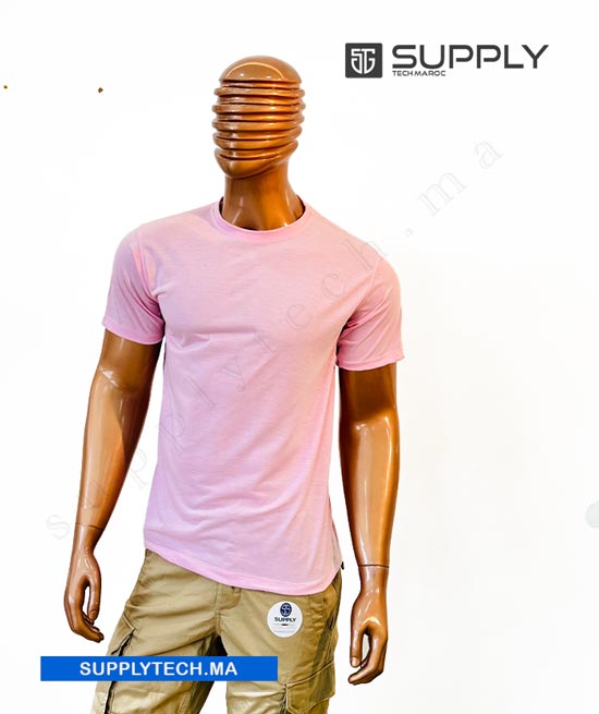tshirt coton b esentiel rose bebe