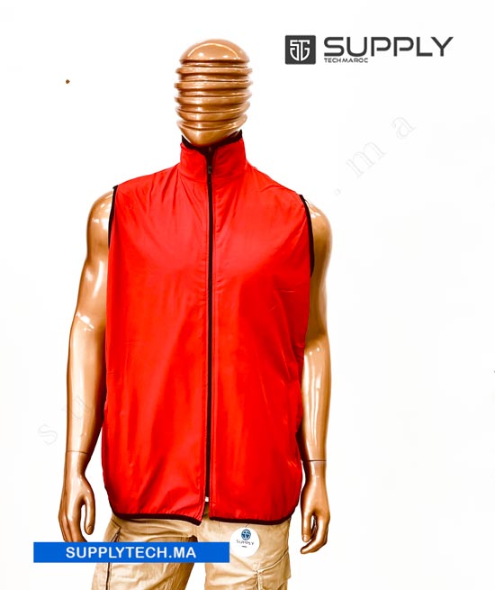 gilets impermiables rouge