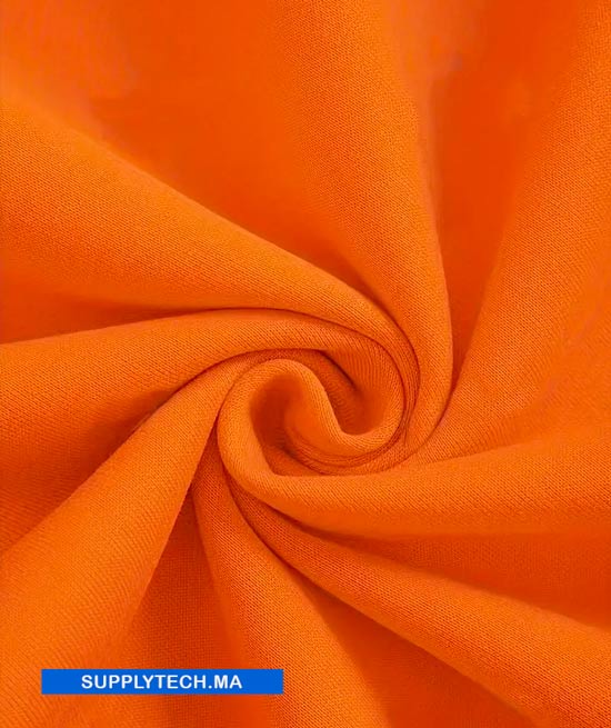 hoodies polycoton orange