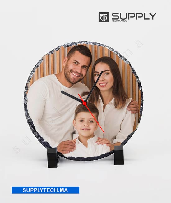 horloge u marbre de sublimation 1