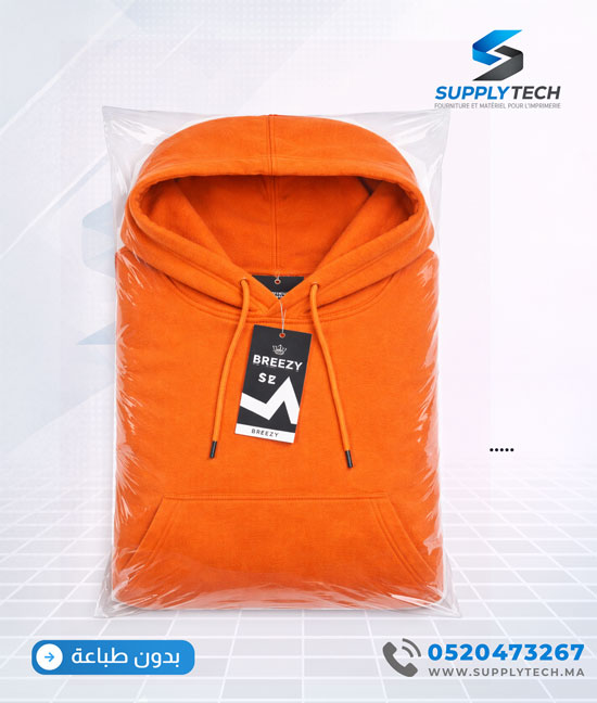 oranges polycoton capuche 5