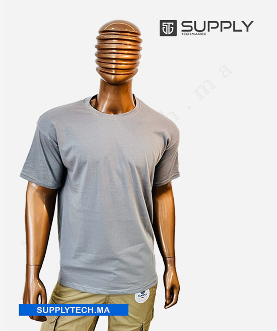 tshirtscoton sentiel gris clair