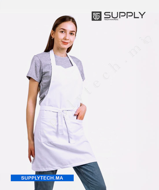 tabliers cuisines long blnc