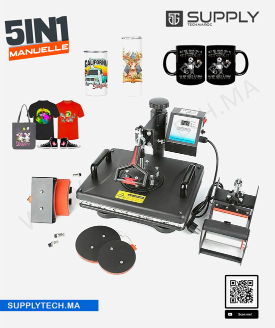 pressesp chaud 5IN1