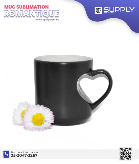 mug magic bleu coeurs